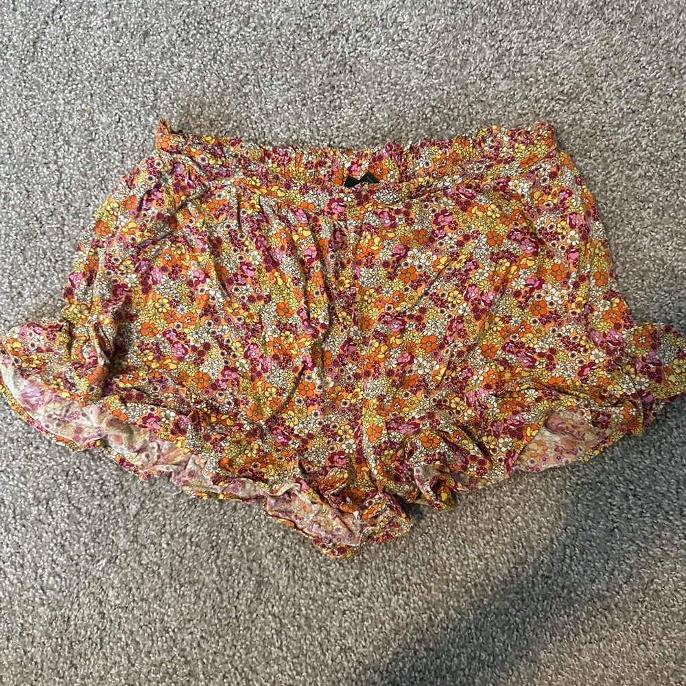 Floral Print Women Shorts